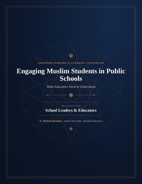 Program Summary & Learning Continuum — cover
